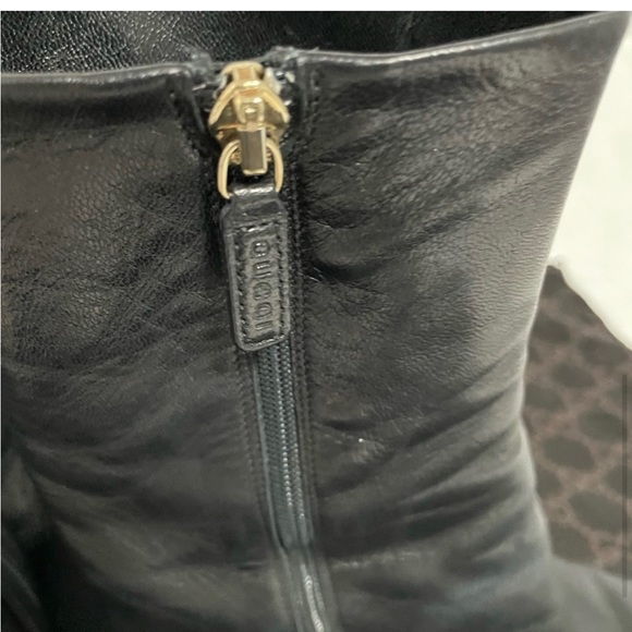 Authentic Gucci Leather Boot - Picture 3 of 6